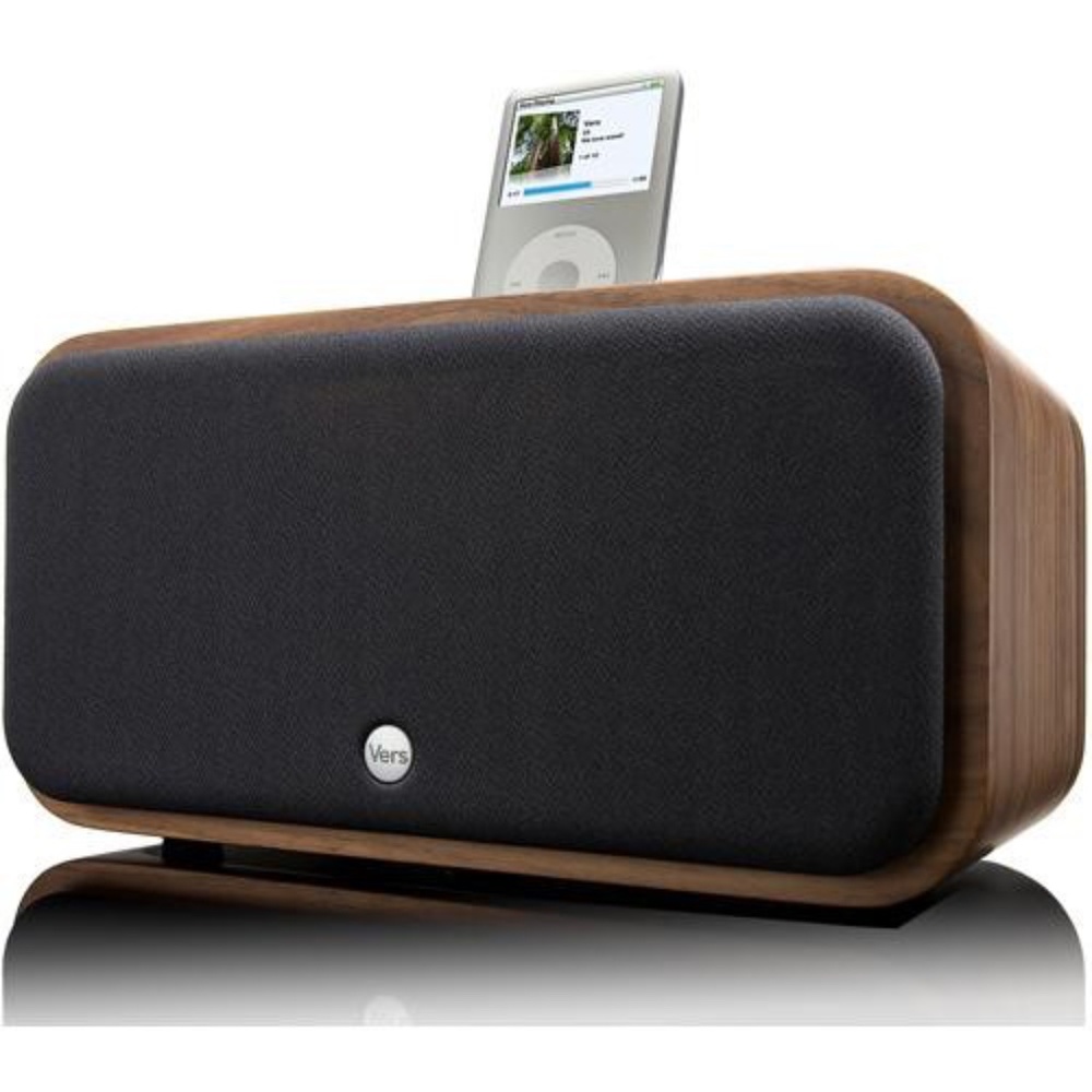Vers 2X iPod Sound System (Cherry) w/ Box